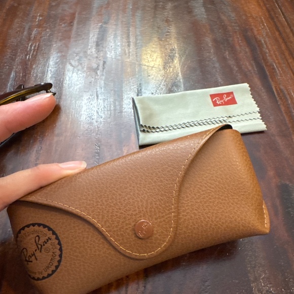 Ray-Ban 4190 Polarized Clubmaster Matte Havana Tortoise Sunglasses - Picture 9 of 9